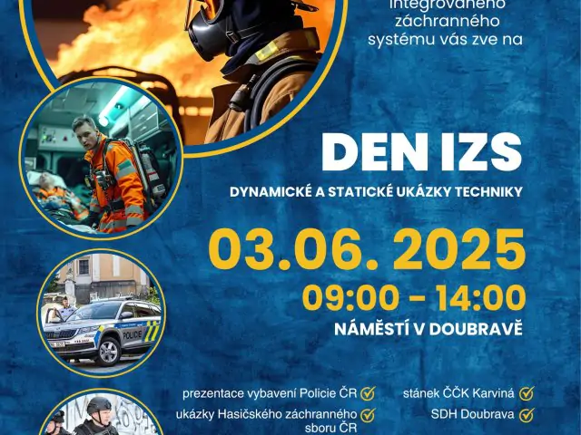 Den IZS opět v Doubravě